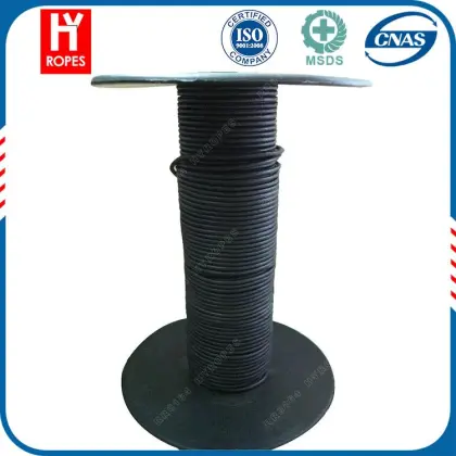 HYropes winch rope black, endless rope winch, 5mmx15m synthetic winch rope