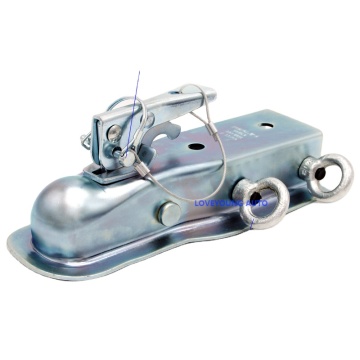 2 "&amp; 3" &amp; 2-1/2 "Tongue Fit 2" Hitch Ball 3500lbs Haling Gandingan Treler untuk Trak Trak Caravan dengan Bolt Mata