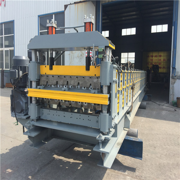 double line color sheet roll forming machine