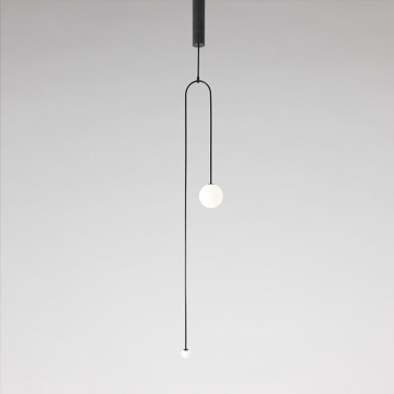 Structure moléculaire de style nordique lampe à plafond LED
