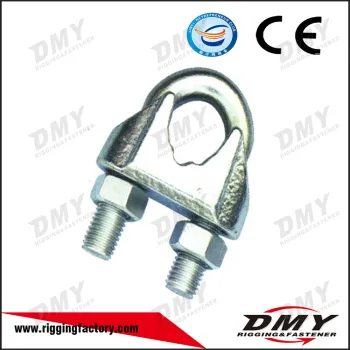 US TYPE GALV WIRE ROPE CLIPS