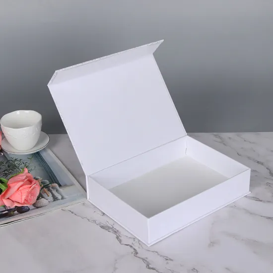 Custom Gold Logo Hair Extension Packaging Magnetic Box