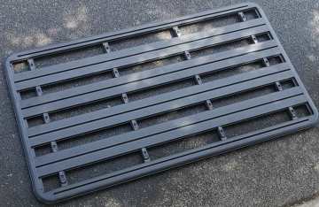 4X4 Accessories Universal Aluminum Roof Rack
