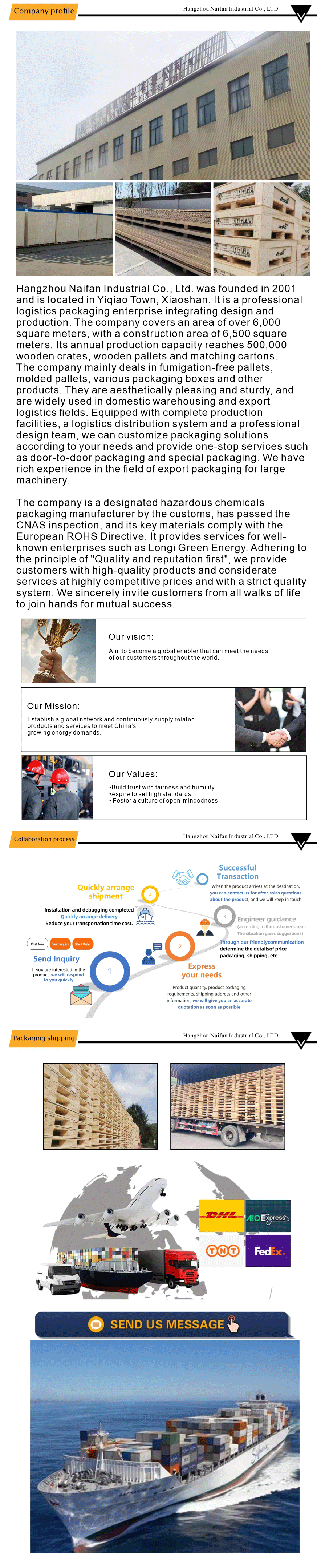 wooden crate boxes for machinery