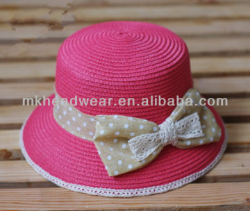 Wholesale Womens Fashion Sun Bucket Straw Hats