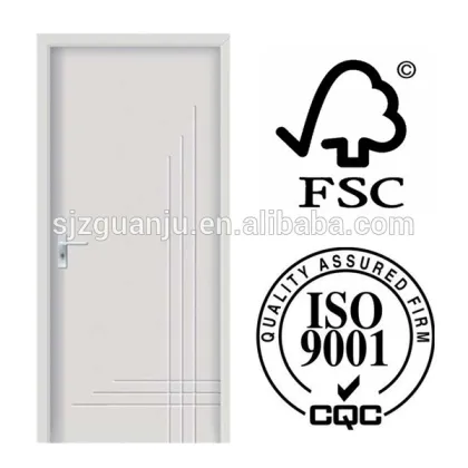 White paint wood door,Luxury Europe style wooden door , Fashion Wood Door for hotel bedroom