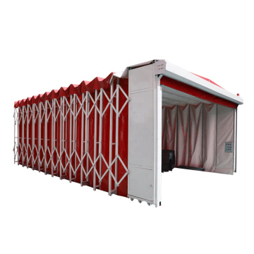 Movable Telescopic Spray Paint Booth with Waterproof PVC Clothing