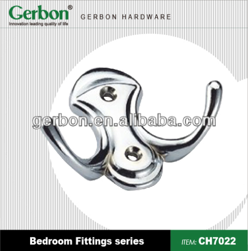 Decorative Chrome Robe Hook