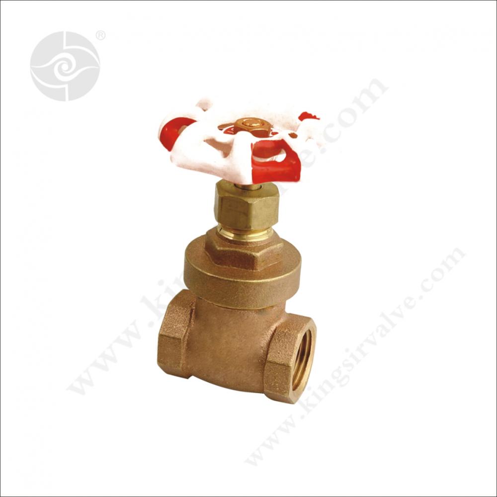 Forge Brass Gate Valve με βερνίκι άμμου KS-3230