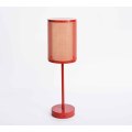 Linterna de camping LED recargable Luz de malla de hierro regulable