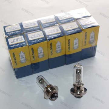 10pcs motorcycle headlight bulbs halogen P15D-25-1 12V35W/35W