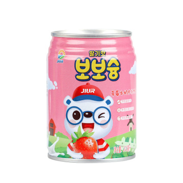JIUR New Flavors Strawberry Flavored Drink OEM Fruit Milk Drinks for Sale