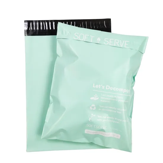 Colored Plastic Mailing Bags with Custom Logo