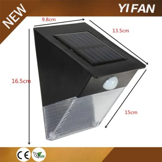 Sensitive Motion Sensor Solar LED Outdoor Wall lamps Solar night Light