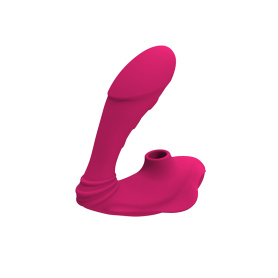 Silicone G-spot Magenta Vibrating Wand