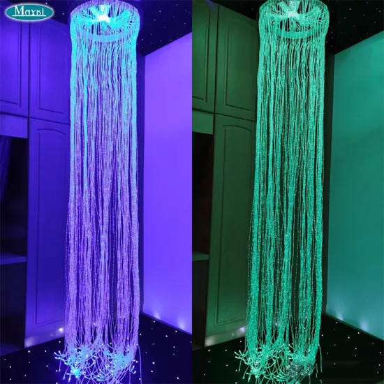 Sensory Room LED Sparkle Fiber Optic Lights Waterfall Curtain