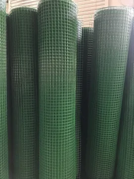 black pvc coated wire fencing