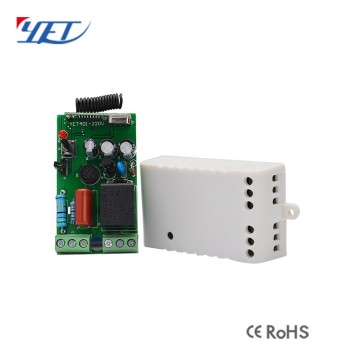Latche/Toggle 1 Channel Wireless Remote Control Relay Switch 220V