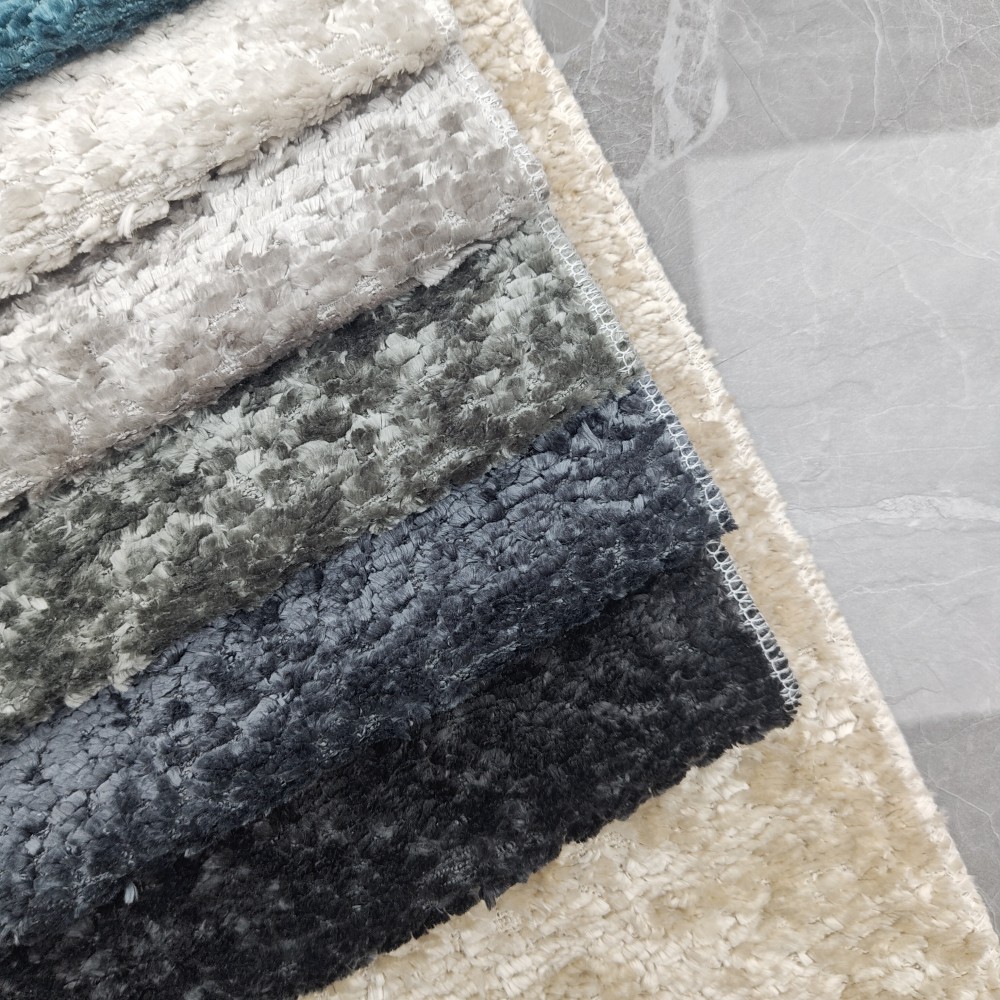 Polyester Long Plush Upholstery Fabric For Furniture