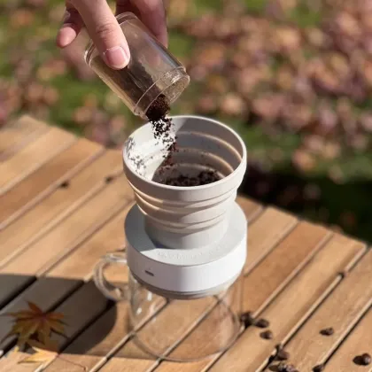 Automatic Vacuum Pour Over Coffee Dripper