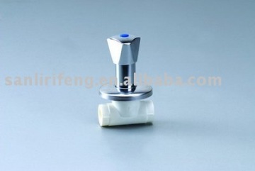 ppr white fittings stop valve