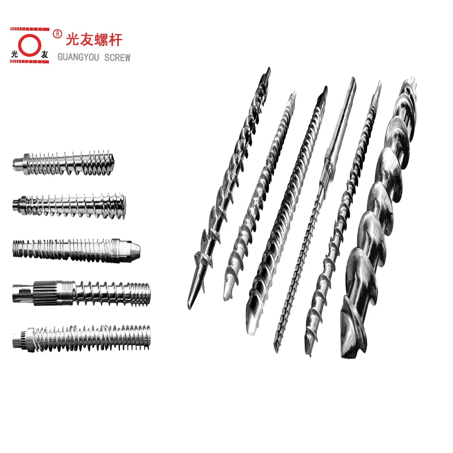 বাইমেটালিক কোল্ড-ফিড রাবার স্ক্রু এবং ব্যারেল