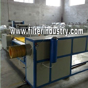 Auto air filter production line