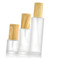 Glass Spray Bottles Wood Colored 1oz 2oz