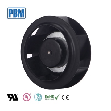 175mm 12V EC DC Backward Curved Centrifugal Fan for Air Purifier