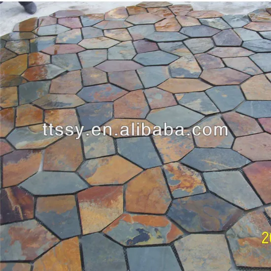 Rusty flagstone/natural paving flagstone