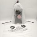 Hot Selling Frosted Drawstring Bag with Logo Printing