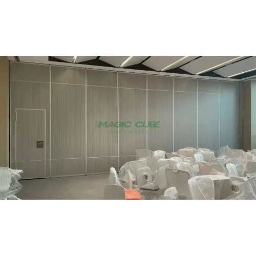 Sliding partition walls and tracks