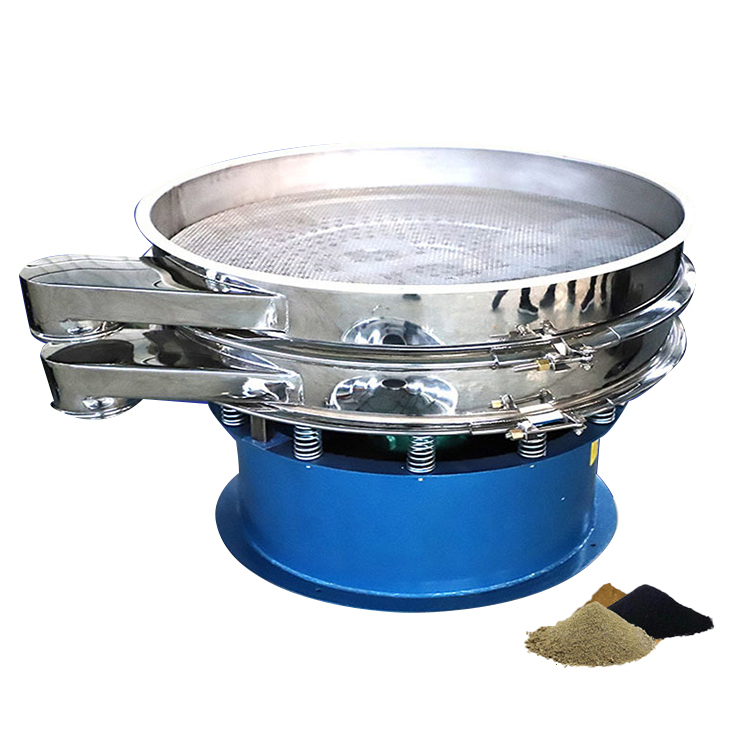 Food Grade Ultrasonic Cinnamon and Clove Powder Sieve 304 Rotary Screen