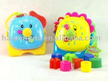 plastic educational bricks toy