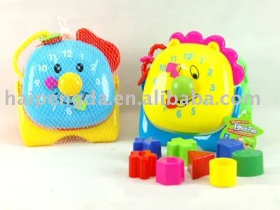 plastic educational bricks toy