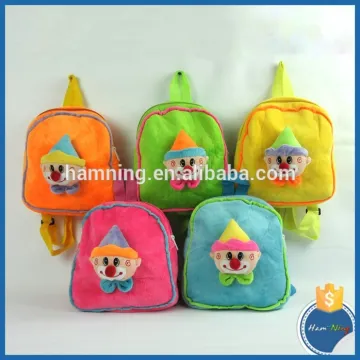 Manufacturer cute plush gift kids school backpack school backpack 2016