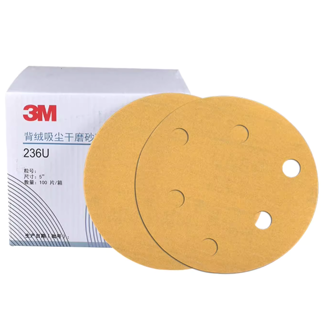 3M236U 5-Inch Dry Sanding Paper Disc