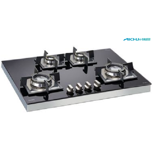 Glen 4 Burners Built In Glass Hob