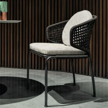 Rattan Wicker Dining Chair for Patio and Outdoor Use