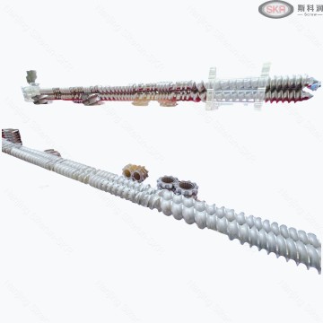 Extruder screw shafts