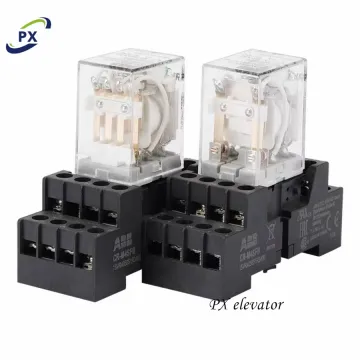 CR-MX230AC2L AC 8-pin & CR-MX024DC4L DC 14-pin Electrical Relay and Contactor Switch for Elevator Door Parts