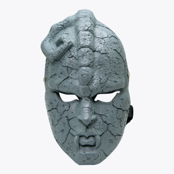 Cracked Stone Demon Resin Cosplay Mask