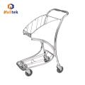 4Wheels Duty Free Stainless Steel Airport Shopping Trolley