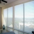 Tempered Low-E Double Glazed Glass With Louvers