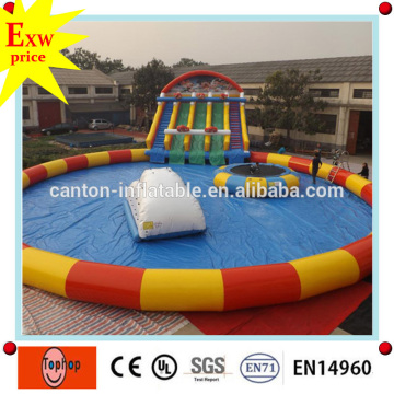 manufacturer high quality water park business plan portable inflatable commercial water park for sale