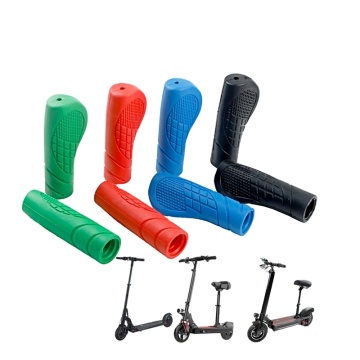 Electric Scooter Handlebar Rubber Protective Cover - Anti-Skid Handle Grip