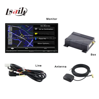 (HOT) Based on Android Sony Navigation System with 8.8" Touchscreen