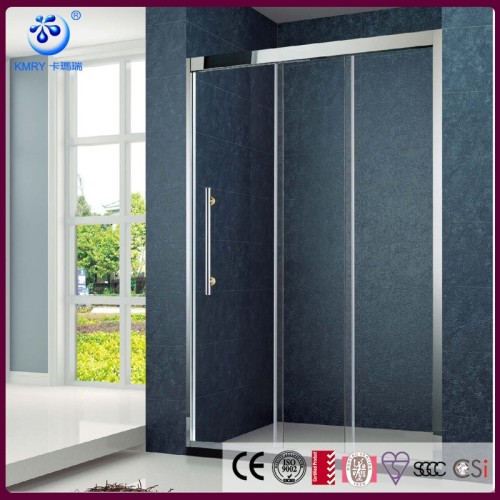 Clean Glass Opaque Glass Shower Glass Floding shower cubicle prices (KD4201)