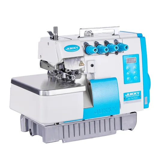 High-Quality JUKKY JK737DC/747DC/757DC Direct-Drive Overlock Sewing Machine for Industrial Apparel Production