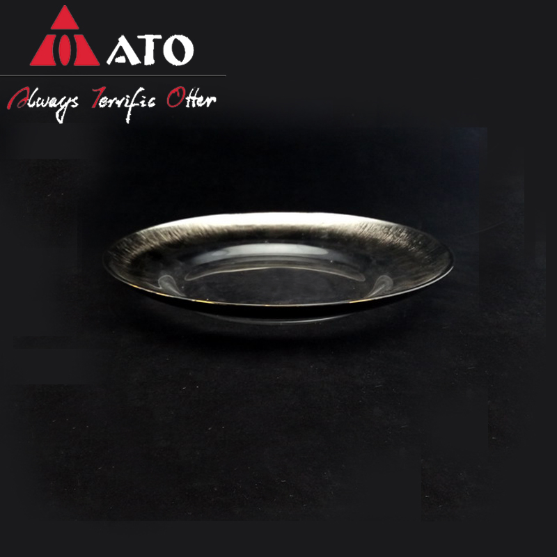 ATO tableware machine plate bowl with plating rim